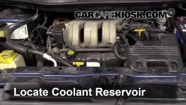 2000 Plymouth Voyager 3.3L V6 Antigel (Liquide de Refroidissement) Ajouter de Antigel